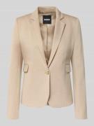 BOSS Taillierter Blazer aus Viskose-Mix Modell 'JIA13' in Beige, Größe...