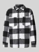 LUHTA Hemdjacke mit Brusttaschen Modell 'HAAPAVESI' in Black, Größe 54