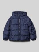 Blue Seven Regular Fit Steppjacke mit Kapuze in Marine, Größe 104