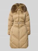 Guess Steppmantel mit Gürtel Modell 'ALIENOR' in Taupe, Größe L