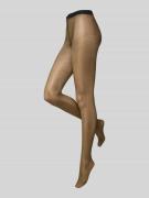 Falke Schimmernde Strumpfhose mit elastischem Bund in Gold, Größe M/L