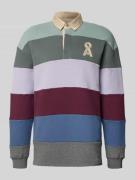 Armedangels Oversized Poloshirt aus reiner Bio-Baumwolle in Hellgruen,...