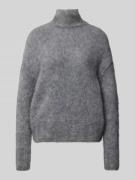 Milano Italy Regular Fit Strickpullover mit Stehkragen und Woll-Mohair...