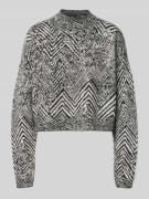 BOSS Oversized Strickpullover aus Mohair-Woll-Mix Modell 'FACLINA' in ...