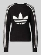adidas Originals Loose Fit Strickpullover mit Woll-Anteil in Black, Gr...