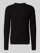 Jack & Jones Strickpullover mit gerippten Abschlüssen Modell 'LIAM' in...