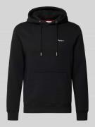Pepe Jeans Regular Fit Hoodie aus Baumwoll-Mix Modell 'GRIFFIN' in Bla...