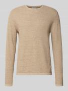 Jack & Jones Strickpullover mit geripptem Rundhalsausschnitt Modell 'G...