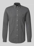 Polo Ralph Lauren Freizeithemd mit Knopfleiste in Beige, Größe L