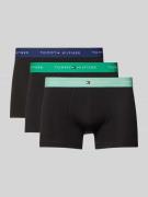 Tommy Hilfiger Slim Fit Trunks aus Baumwoll-Mix im 3er-Pack in Gruen, ...