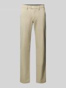 Christian Berg Men Regular Fit Stoffhose mit Gesäßtaschen in Stein, Gr...
