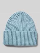 Someday Mütze mit breitem Umschlag Modell 'Beky soft' in Eisblau, Größ...