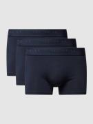 MCNEAL Trunks mit Label-Bund im 3er-Pack in Marine, Größe L