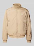 Calvin Klein Jeans Jacke mit Label-Print in Sand, Größe XXL