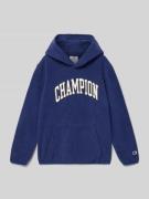 CHAMPION Hoodie mit Kapuze in Blau, Größe 140