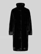 BOSS Regular Fit Webpelzmäntel mit Umlegekragen Modell 'CETEDIA' in Bl...