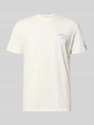 Tommy Jeans Regular Fit T-Shirt aus reiner Baumwolle in Offwhite, Größ...