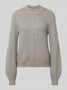 Only Regular Fit Strickpullover aus Viskose-Mix Modell 'KATIA' in Mitt...