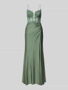 Hey Kyla Semitransparentes Abendkleid mit Spitzenbesatz in Hellgruen, ...