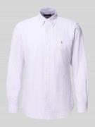 Polo Ralph Lauren Freizeithemd mit Knopfleiste in Bleu, Größe L