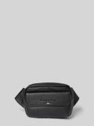 bugatti Bauchtasche mit Label-Detail Modell 'RICO' in BLACK, Größe 1