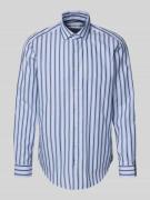 Jake*s Regular Fit Businesshemd aus Baumwolle mit Kentkragen in Marine...