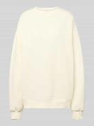 OH APRIL Sweatshirt mit Rundhalsausschnitt Modell 'Good Karma' in Offw...