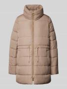 Barbour Steppmantel mit Stehkragen Modell 'MANNING' in Sand, Größe 40