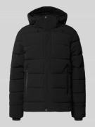 Icepeak Steppjacke mit Kapuze Modell 'BIXBY' in Black, Größe 46