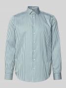 Jake*s Regular Fit Business Hemd aus Baumwolle mit Kentkragen in Schil...