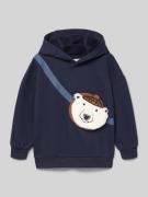 s.Oliver RED LABEL Oversized Fit Hoodie mit aufgesetzter Reißverschlus...