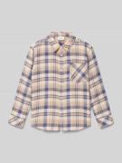 s.Oliver RED LABEL Regular Fit Freizeithemd aus Baumwoll-Viskose-Mix i...