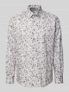 ETERNA Comfort Fit Businesshemd aus Baumwolle mit Kentkragen in Sand, ...