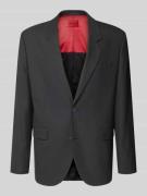 HUGO Regular Fit Sakko mit Viskose-Anteil in Black, Größe 46