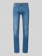 Jack & Jones Jeans mit 5-Pocket-Design Modell 'GLENN' in Jeansblau, Gr...