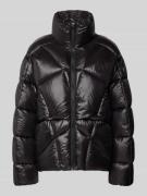 Hugo Blue Oversized Steppjacke Modell 'FRESIA-1' in Black, Größe L