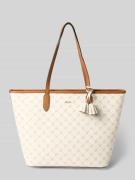 JOOP! Shopper mit Logo-Muster Modell 'lara' in Offwhite, Größe 1