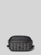 Lacoste Umhängetasche mit Logo-Monogramm Modell 'REPORTER BAG' in Blac...