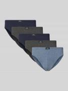 Götzburg Wäsche Slip mit Label-Detail im 3er-Pack in Dunkelblau, Größe...