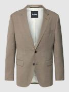 BOSS 2-Knopf-Sakko mit Pattentaschen Modell 'Jasper' in Beige, Größe 5...