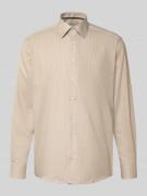 ETERNA Comfort Fit Business-Hemd aus Baumwolle mit Kentkragen in Sand,...