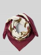 Lauren Ralph Lauren Seidenschal mit eingefassten Abschlüssen in Offwhi...