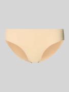 Schiesser Slip mit elastischem Bund in Beige, Größe 36
