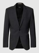 BOSS Sakko mit Reverskragen Modell 'Huge' in Anthrazit, Größe 48