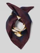 Lauren Ralph Lauren Schal aus reiner Seide in Dunkelblau, Größe 1