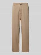 ANNARR Straight Leg Chino mit Gürtelschlaufen Modell 'STORM' in Beige,...