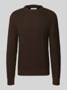 SELECTED HOMME Regular Fit Strickpullover aus reiner Bio-Baumwolle Mod...