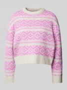 LOLLYS LAUNDRY Cropped Strickpullover mit Woll-Anteil Modell 'Lottie' ...