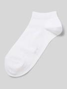 Falke Sneakersocken mit Label-Detail in Weiss, Größe 39-42