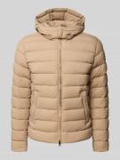 Colmar Originals Steppjacke mit Kapuze in Beige, Größe 48